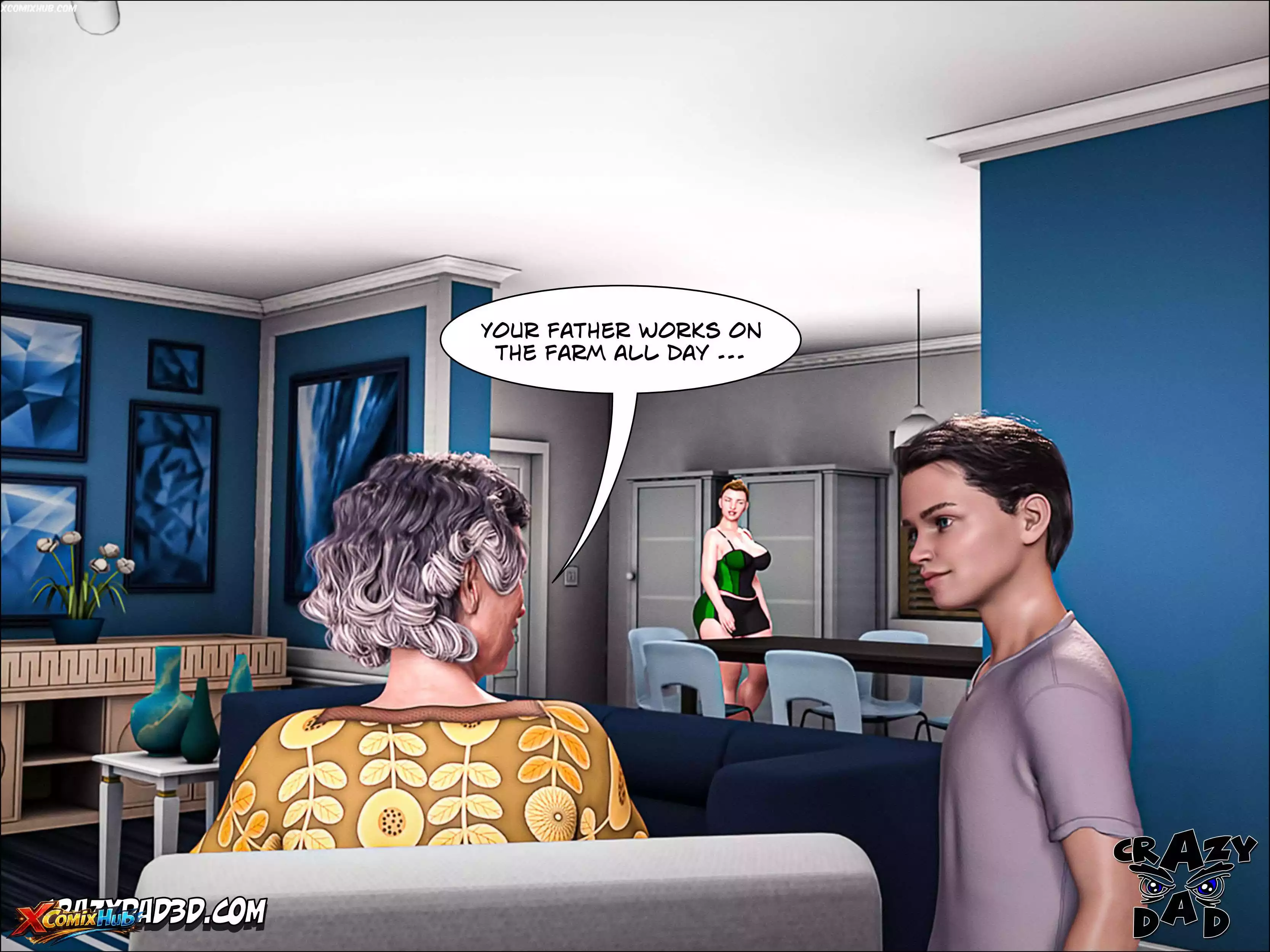 Father In Law At Home Chapter 18 Crazydad3d 050 Comic Page 50